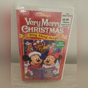 A Very Merry Christmas Holiday Sing Along Songs Christmas VHS Children's Karaoke
